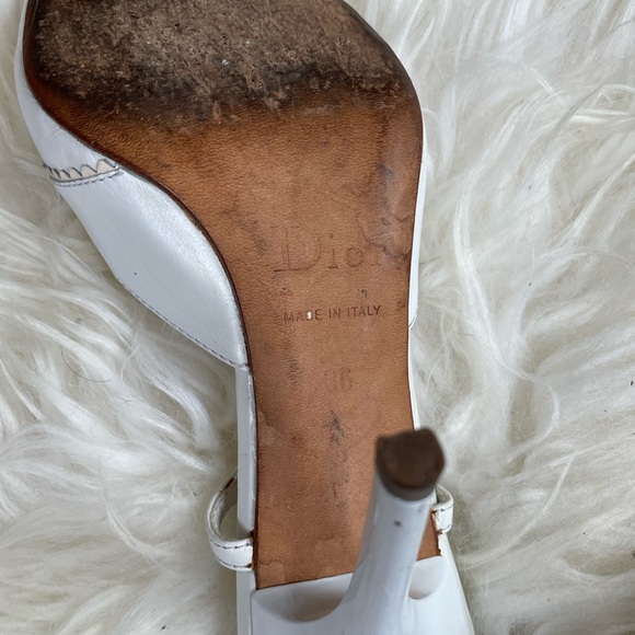 SOLD Vintage Dior Kitten Heels - Picture 3 of 4